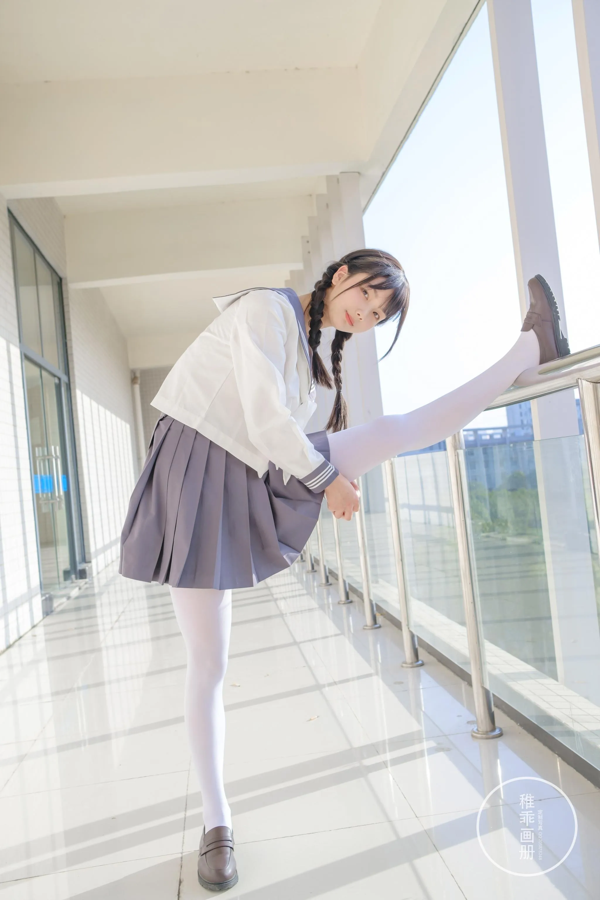 稚乖画册 – NO.05 晴空03 双马尾jk [71P]插图6